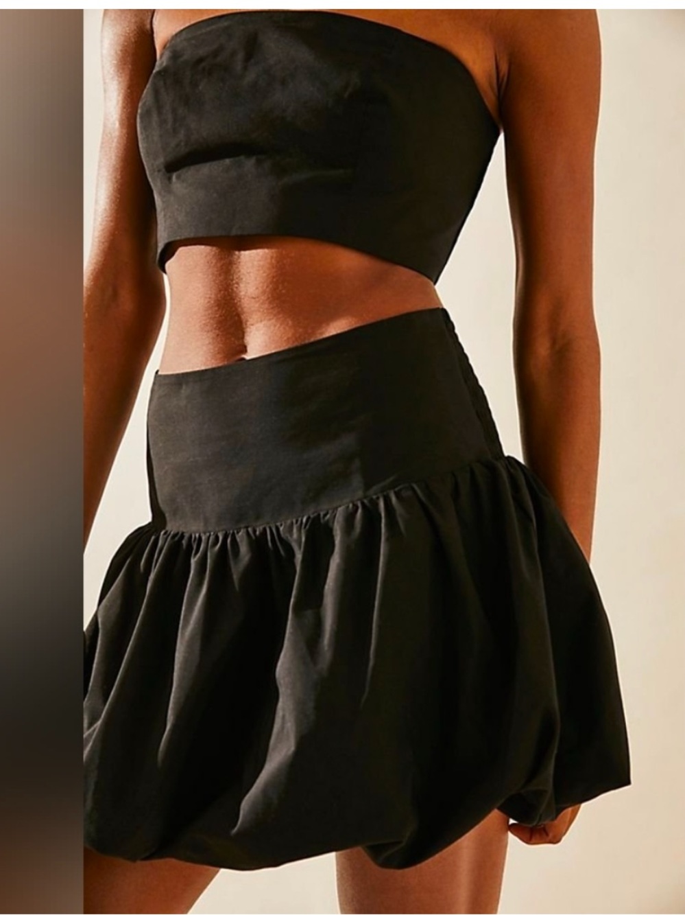 Free People Luna Balloon Mini Skirt Set - Picture 2 of 6